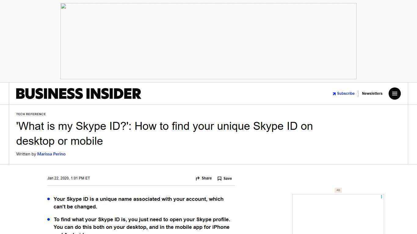 What Is My Skype ID? How to Find Your Unique Skype ID