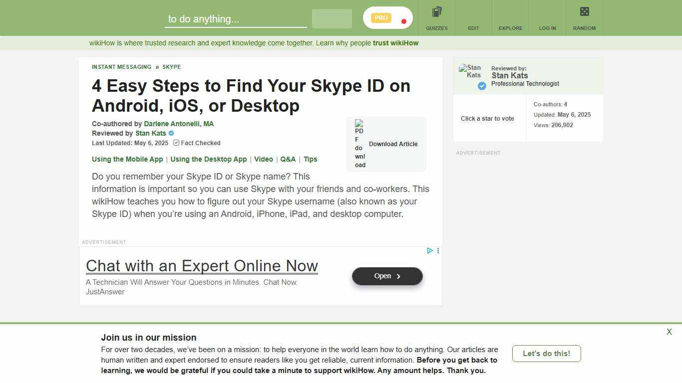 How to Find Your Skype ID: Desktop or Mobile